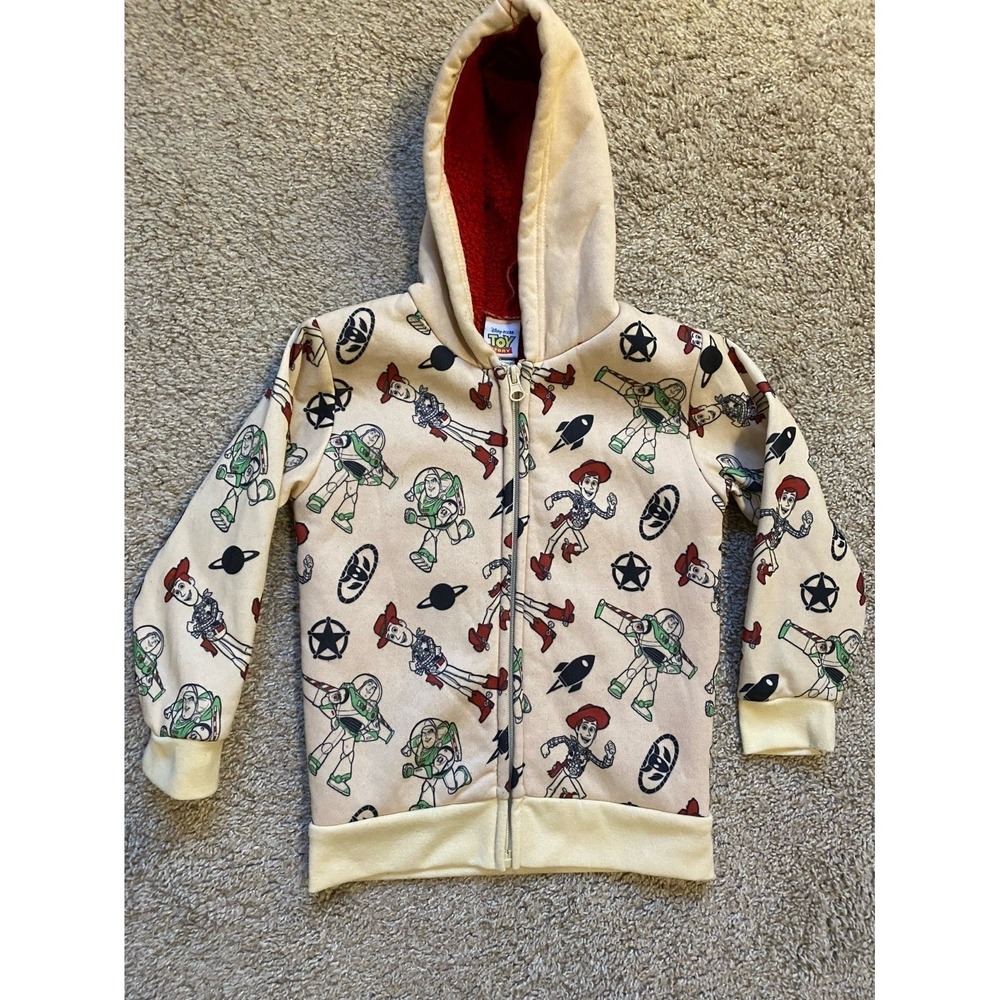 Disney Toy Story Pixar Sweatershirt Spirt Kids Unisex 4T Woody Buzz Lightyear